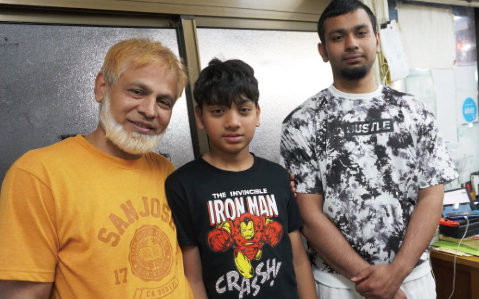 ケバブを焼き続けて子供たちを日本で育て上げたシュワブさん