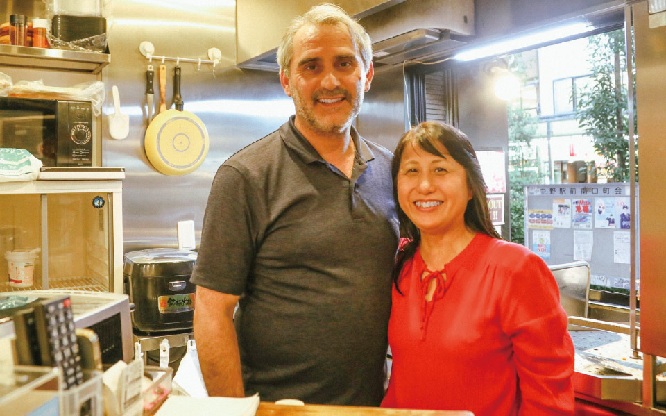 地域とのつながりを大切にしているアリさんゆりさんご夫妻