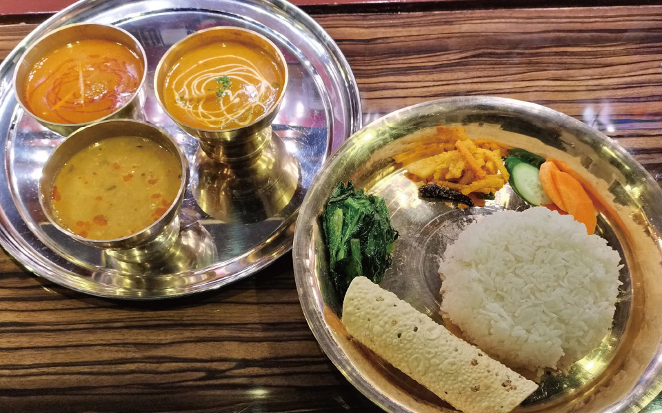 ボリュームたっぷりのセワロカナセット