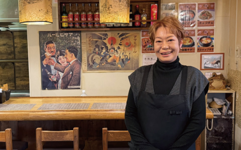 「お料理はセンス。自分が美味しい、美しいと思うものをお客さんに提供しています」と野本明花さん